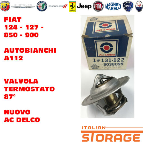 FIAT 124 127 850 900 A112  TERMOSTATO NUOVO AC DELCO 3038095 131122 4154313